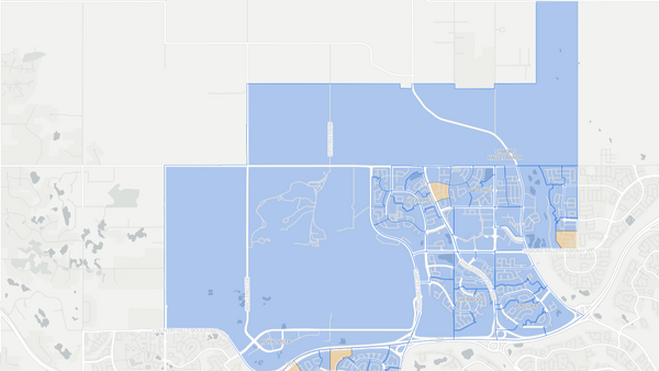 2019 Calgary-Foothills poll map