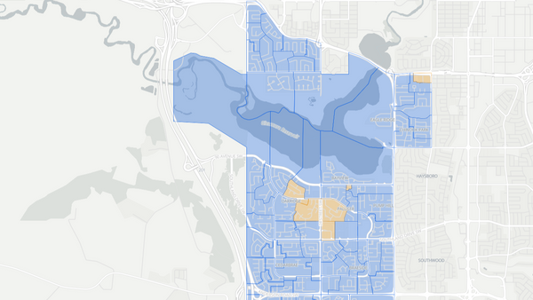 2019 Calgary-Glenmore poll map