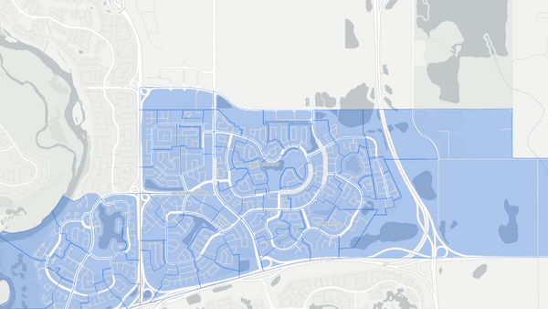 2019 Calgary-Hays poll map