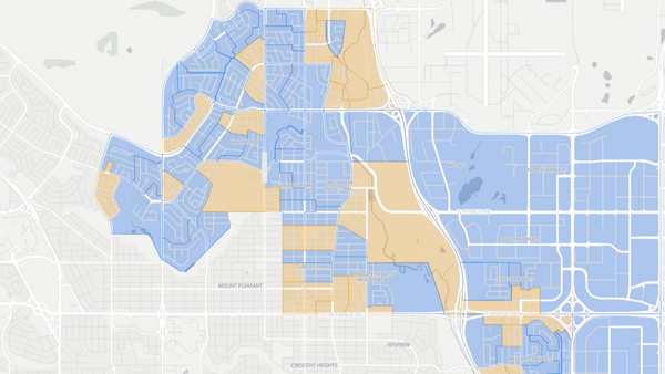 2019 Calgary-Klein poll map