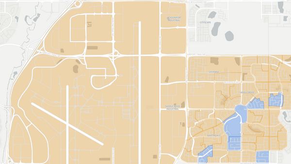 2019 Calgary-McCall poll map