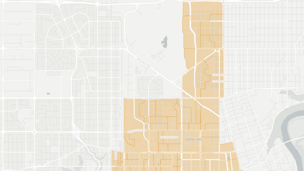 2019 Edmonton-City Centre poll map