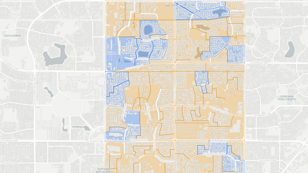 2019 Edmonton-Decore poll map