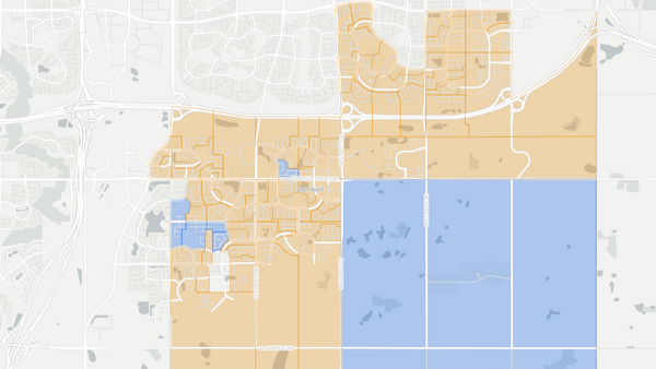 2019 Edmonton-Ellerslie poll map