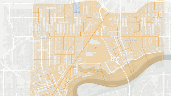 2019 Edmonton-Highlands-Norwood poll map