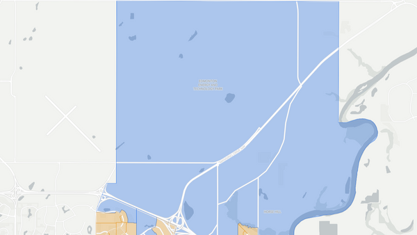 2019 Edmonton-Manning poll map