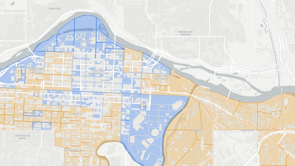 2019 Calgary-Buffalo poll map