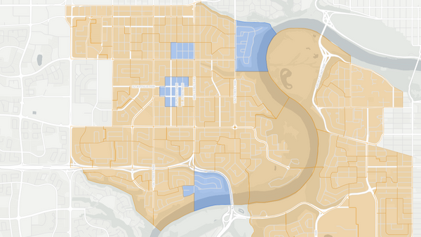 2019 Edmonton-Riverview poll map