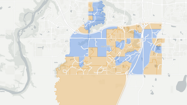 2019 Edmonton-South poll map