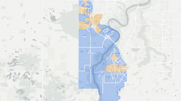 2019 Edmonton-South West poll map