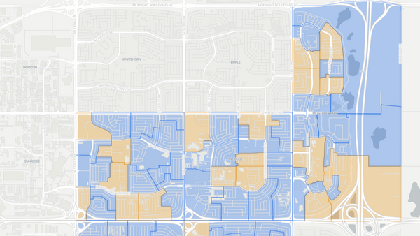 2019 Calgary-Cross poll map