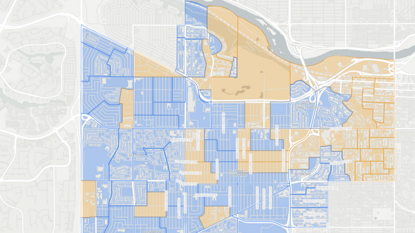 2019 Calgary-Currie poll map