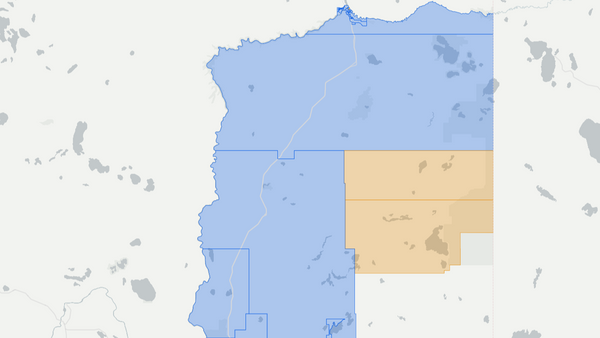 2019 Fort McMurray-Lac La Biche poll map