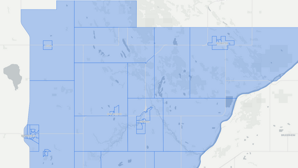 2019 Morinville-St. Albert poll map