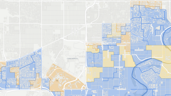 2019 Calgary-Elbow poll map