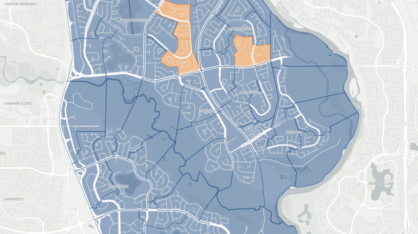 2023 Calgary-Fish Creek poll map