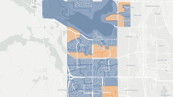 2023 Calgary-Glenmore poll map