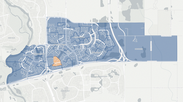 2023 Calgary-Hays poll map