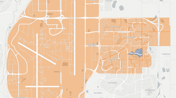 2023 Calgary-McCall poll map