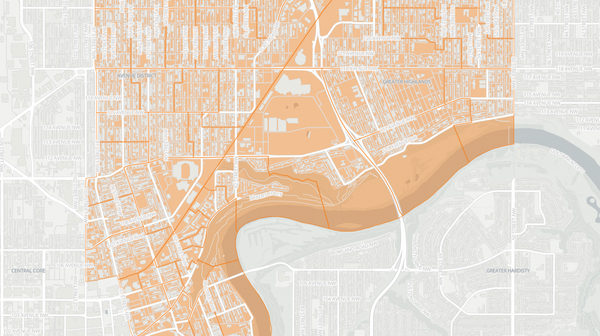 2023 Edmonton-Highlands-Norwood poll map