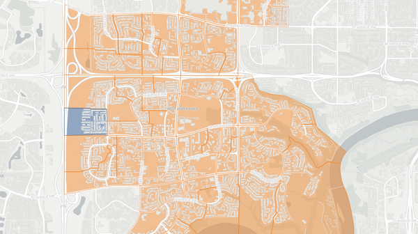 2023 Edmonton-McClung poll map