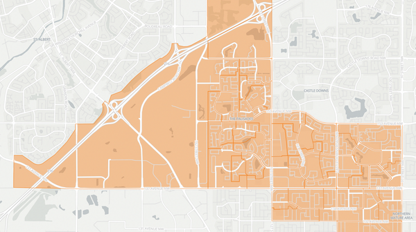 2023 Edmonton-North West poll map