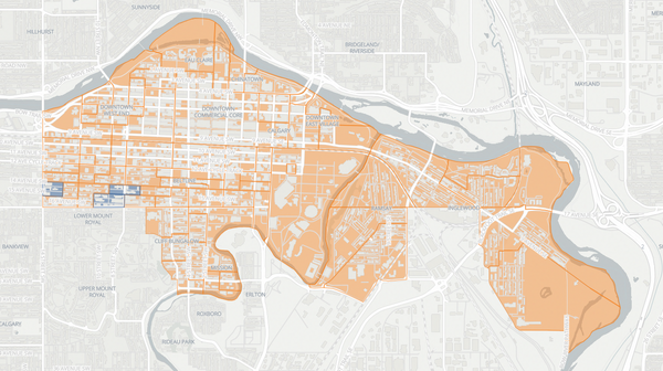 2023 Calgary-Buffalo poll map