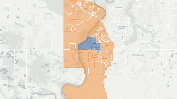 2023 Edmonton-South West poll map