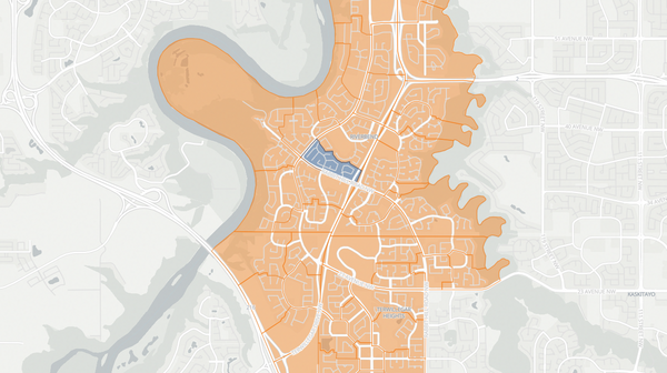 2023 Edmonton-Whitemud poll map