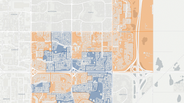 2023 Calgary-Cross poll map