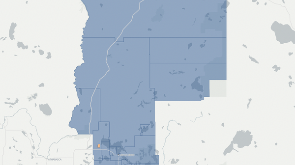 2023 Fort McMurray-Lac La Biche poll map