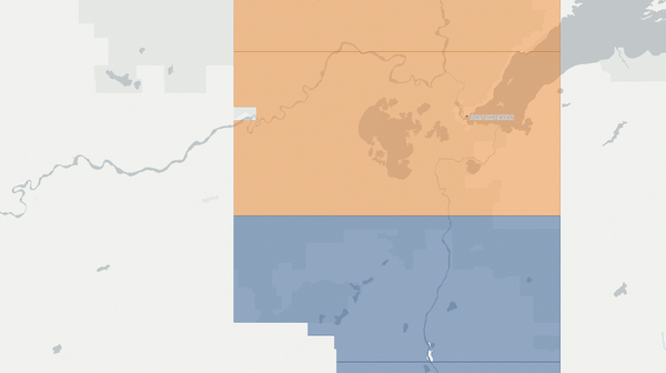 2023 Fort McMurray-Wood Buffalo poll map