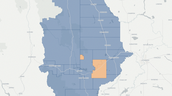 2023 Livingstone-Macleod poll map