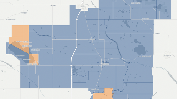 2023 Maskwacis-Wetaskiwin poll map