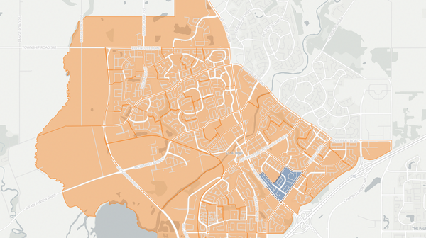 2023 St. Albert poll map
