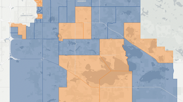 2023 Strathcona-Sherwood Park poll map