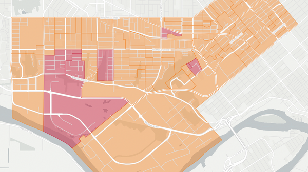 2017 Burnaby-Edmonds poll map