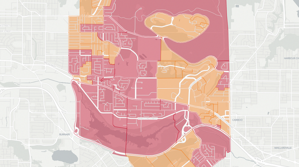 2017 Burnaby-Lougheed poll map