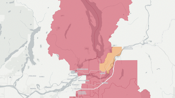 2017 Chilliwack-Kent poll map