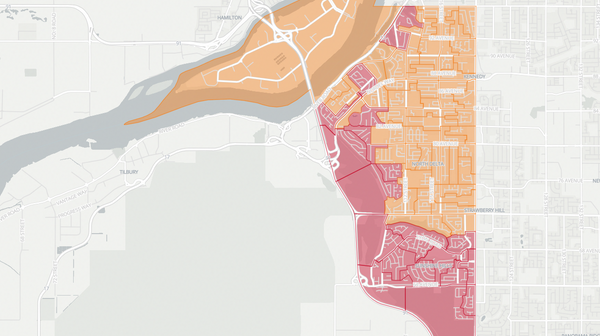 2017 Delta North poll map