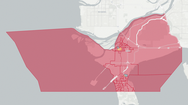 2017 Delta South poll map