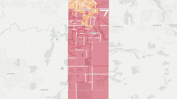 2017 Langley poll map