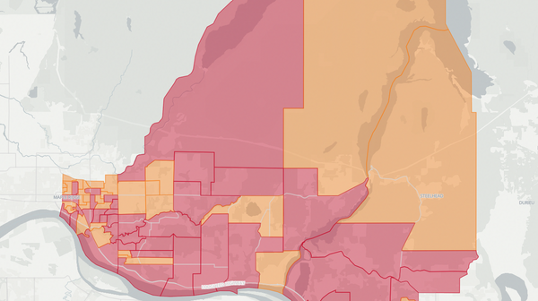 2017 Maple Ridge-Mission poll map