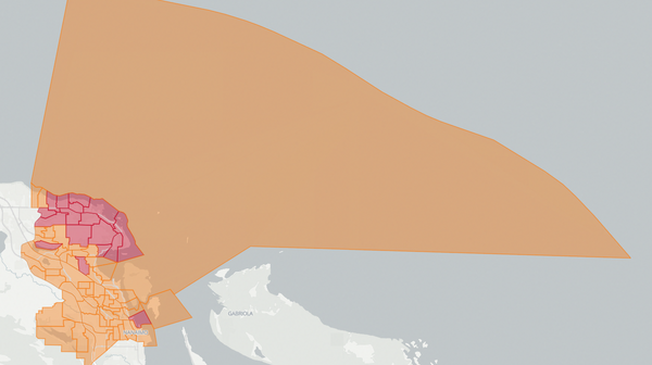 2017 Nanaimo poll map