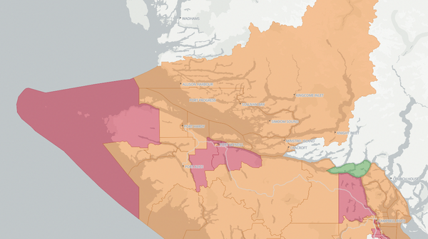 2017 North Island poll map