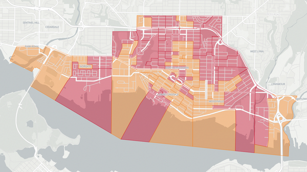 2017 North Vancouver-Lonsdale poll map