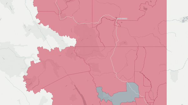 2017 Peace River North poll map