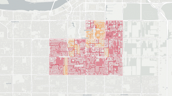 2017 Richmond South Centre poll map