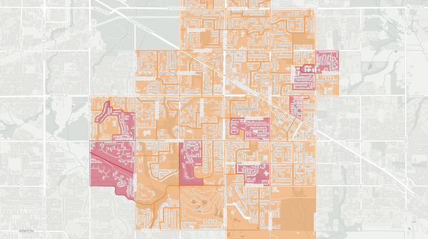 2017 Surrey-Fleetwood poll map