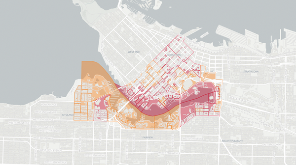 2017 Vancouver-False Creek poll map